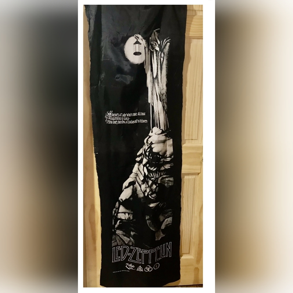 *RARE* VTG Stairway To Heaven Cloth Tapestry